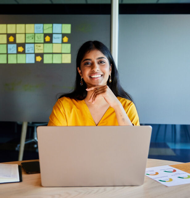 Indian professional at work