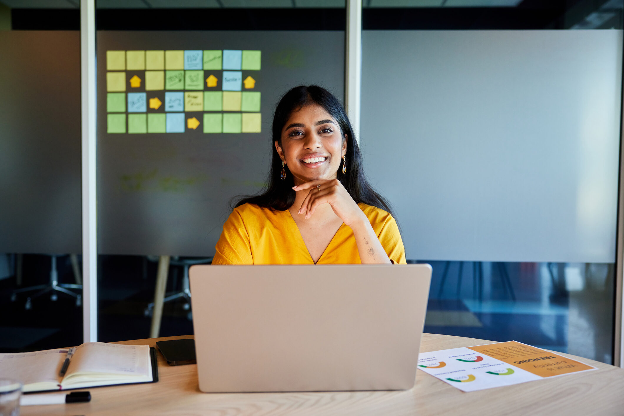 Indian professional at work
